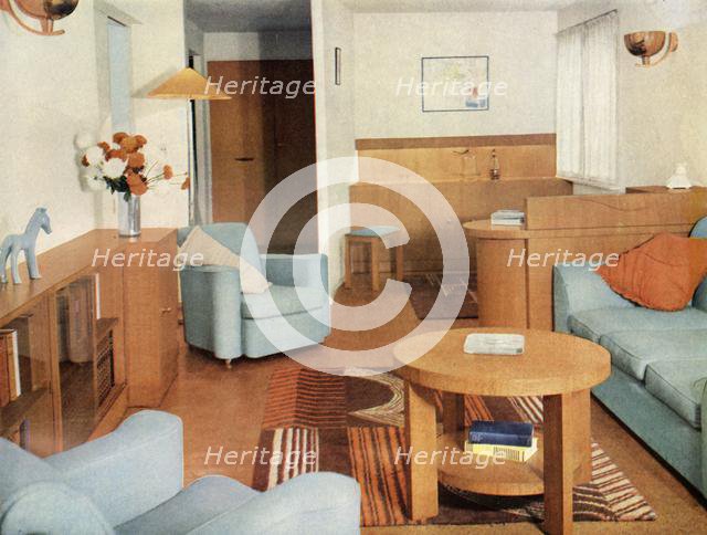 'Living-room by Bird Iles Ltd., London', 1937. Creator: Unknown.