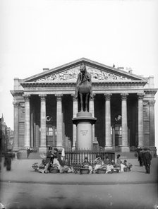The Royal Exchange, Threadneedle Street, London, c1870-c1900. Artist: York & Son