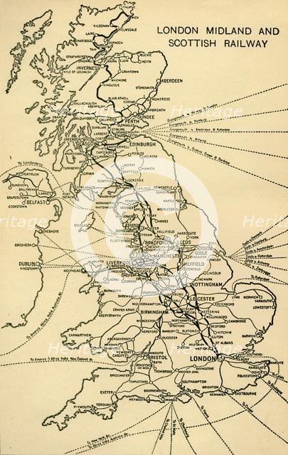 'London Midland and Scottish Railway', 1930. Creator: Unknown.