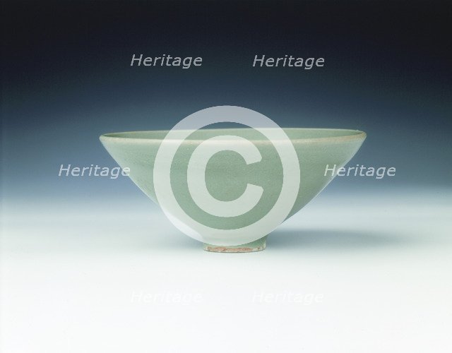 Celadon bowl, late Southern Song dynasty, China, 1200-1279. Artist: Unknown