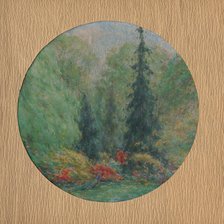 In a park, c1910. Creator: Karol Miloslav Lehotský.