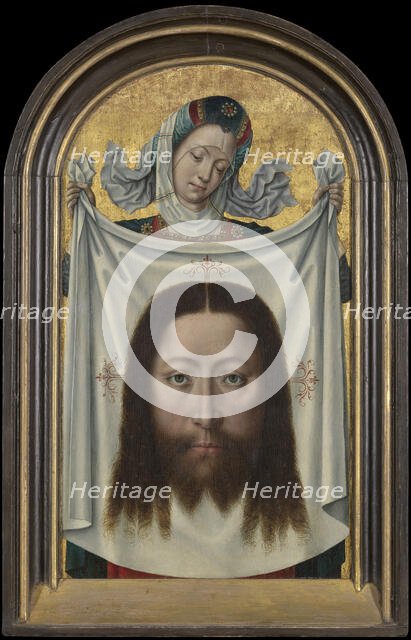 Saint Veronica, c. 1480. Creator: Master of the legend of St. Ursula (active ca 1485).