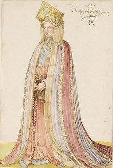 Livonian Lady, 1521. Creator: Dürer, Albrecht (1471-1528).