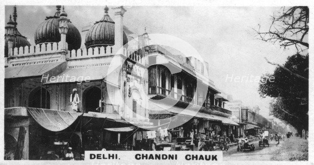 Chandni Chowk, Delhi, India, c1925. Artist: Unknown