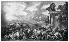 'Heroic Battle', 1652-1664 (1870). Artist: Roland Brunier