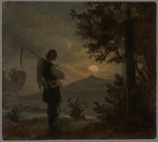 Haymaker, 1860-1862. Creator: Aleksander Kotsis.