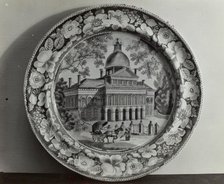 Plate - "State House, Boston", c. 1936. Creator: Helmut Hiatt.