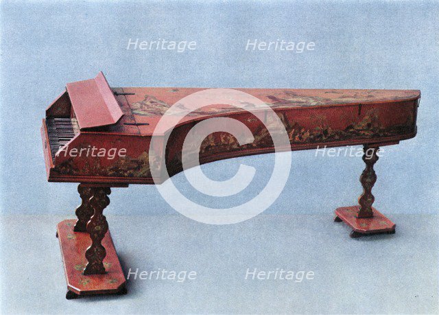 'Eighteenth century harpsichord', 1948. Artist: Unknown.