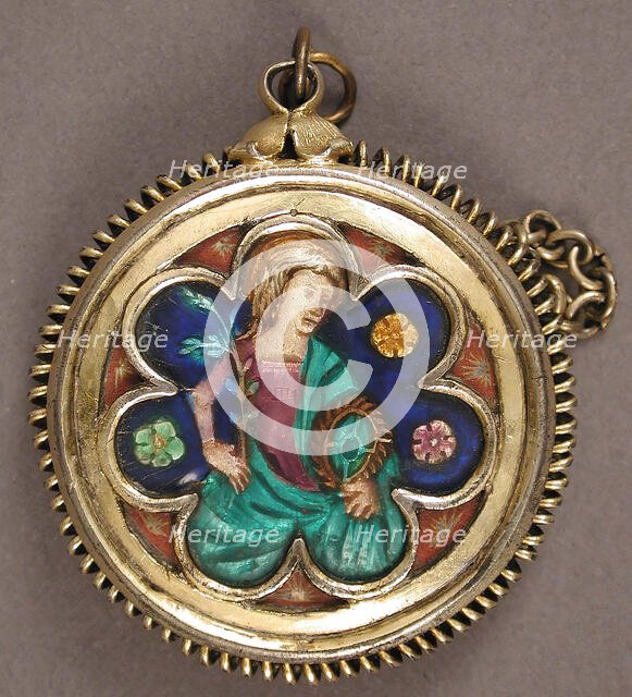 Locket, French, 14th century. Creator: Unknown.