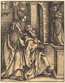 Solomon's Idolatry, 1519. Creator: Hans Burgkmair, the Elder.