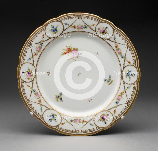 Plate, Nyon, c. 1780. Creator: Unknown.