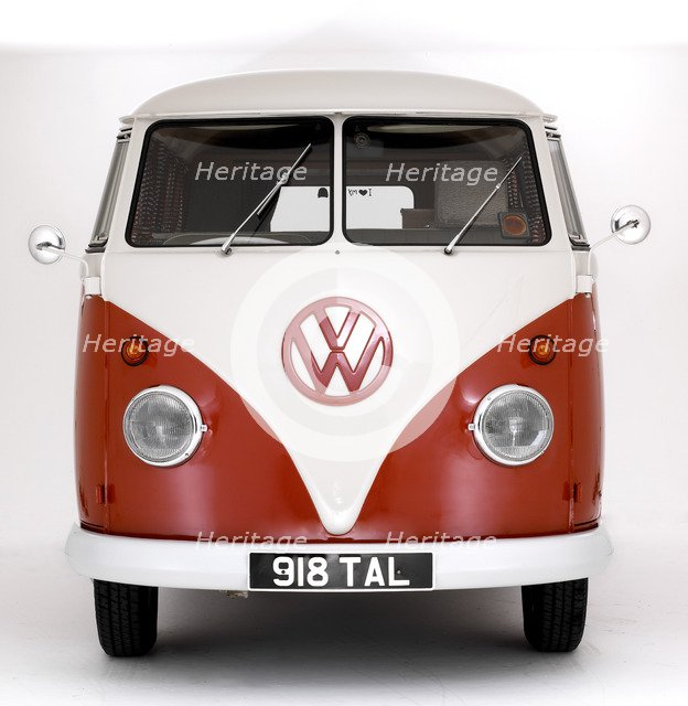 1963 Volkswagen Devon Camper van. Artist: Unknown.