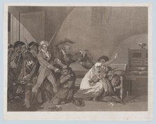 Second Scene of Thieves, ca. 1805. Creator: Louis Leopold Boilly.