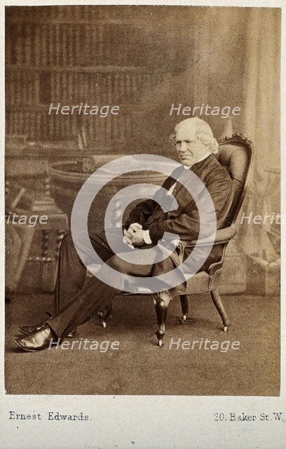 William Whewell. Creator: Ernest Edwards.