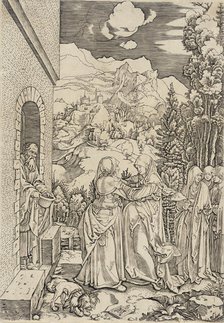 The Visitation, between 1505 and 1515. Creators: Marcantonio Raimondi, Albrecht Durer.