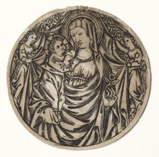 Virgin and Child with Two Angels, 1400s(?). Creator: Unknown.