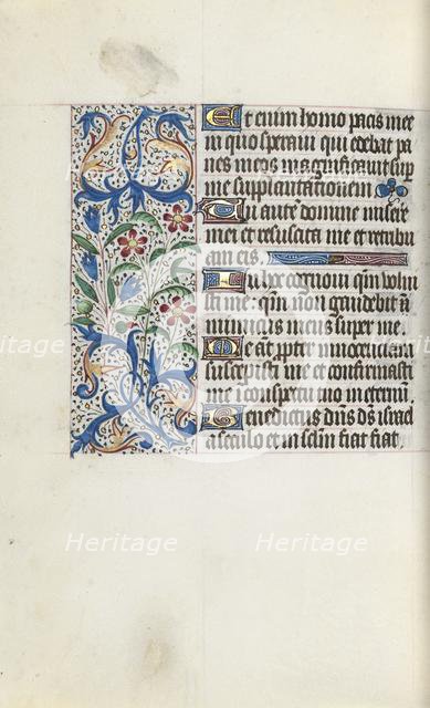 Book of Hours (Use of Rouen): fol. 128v, c. 1470. Creator: Master of the Geneva Latini (French, active Rouen, 1460-80).