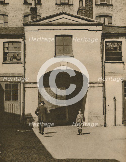 'Old Mews Said To Have Been The Iron Duke's Stables at Knightsbridge', c1935. Creator: Unknown.