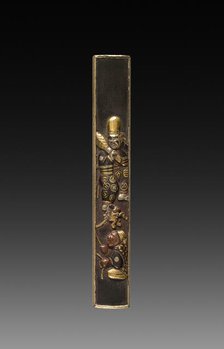 Knife Handle (Kozuka), c 1800s. Creator: Unknown.