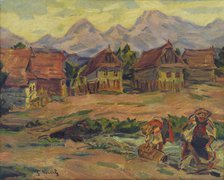 On a Brook below the Tatras, 1930-1935. Creator: Gustav Mally.