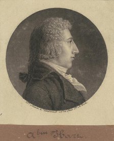 Abraham Hart, 1796. Creator: Charles Balthazar Julien Févret de Saint-Mémin.