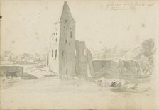 Ruin of Heusden Castle, 1691. Creator: Abraham Meyling.