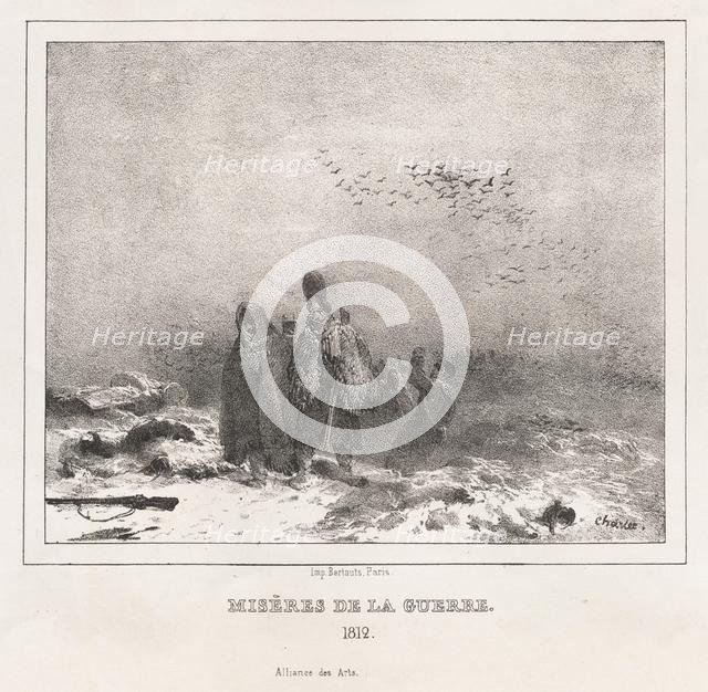 Moral and Philosophical Alphabet for the Use of Little and Big Children: Miseries of War (1812) , 18 Creator: Nicolas Toussaint Charlet (French, 1792-1845); Bertaut.