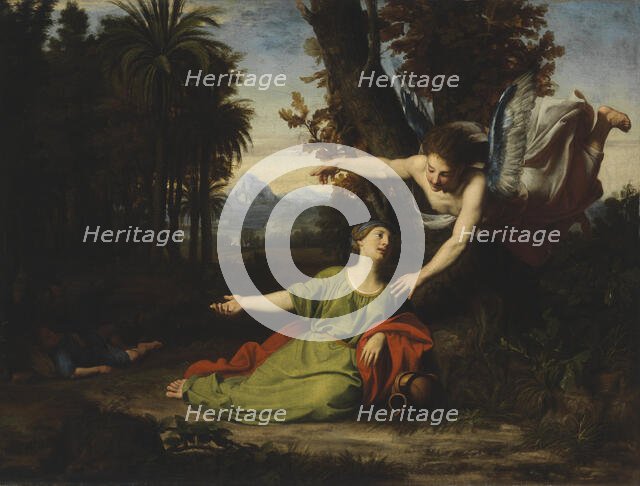 Hagar In The Desert, c1683-1685. Creator: Colombel, Nicolas (c. 1644-1717).