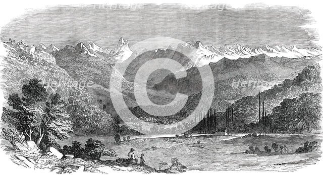 The Valley of Gan, near Pau, 1850. Creator: Unknown.
