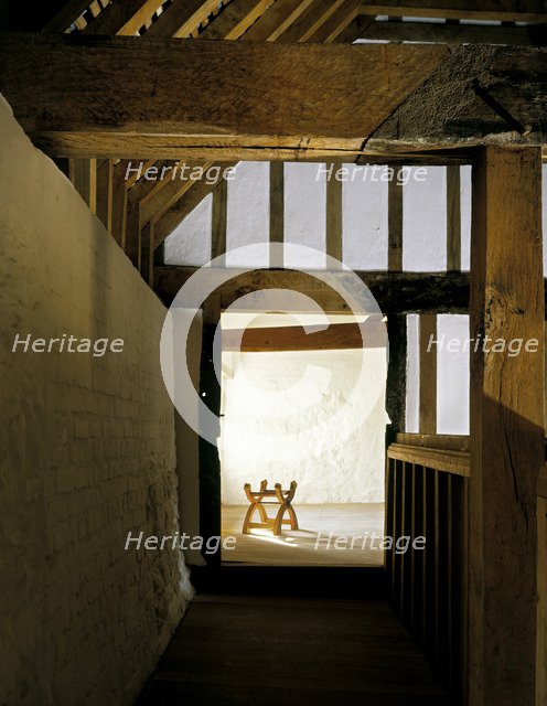First Floor, Medieval Merchant's House, French Street, Southampton, Hampshire, 1988. Artist: Paul Highnam