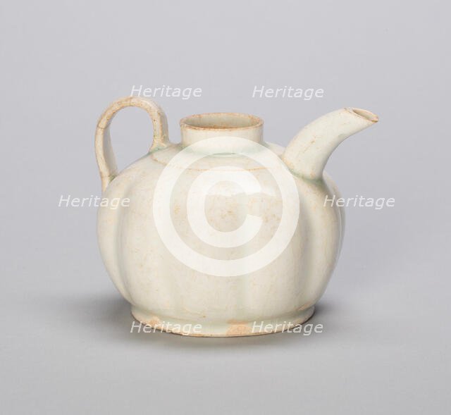 Lobed Melon-Shaped Ewer, Song dynasty (960-1279). Creator: Unknown.