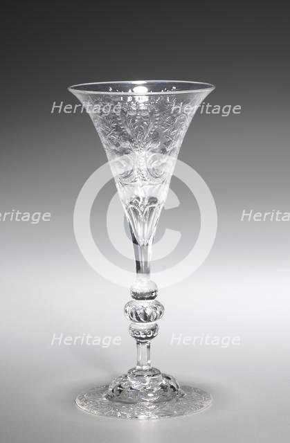 Glass from a Place Setting, c. 1890-1920. Creator: Unknown.