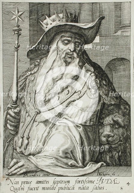 Judah, c1590. Creator: Jacques de Gheyn II.