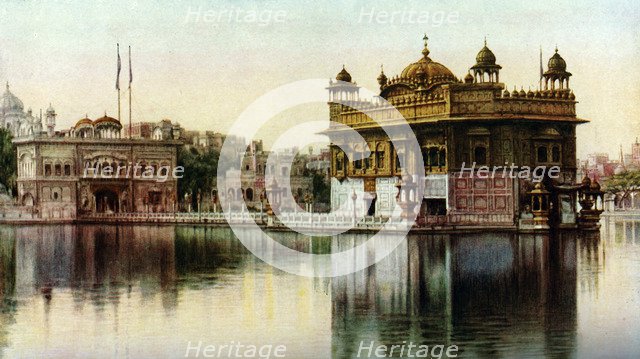 Golden Temple, Amritsar, Punjab, India, c1930s. Artist: E Candler