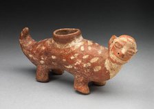 Vessel in the Form of an Animal with Four Legs and Long Tail, 400 B.C./A.D. 200. Creator: Unknown.