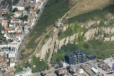 East Hill Lift (1903), Hastings, East Sussex, 2016. Creator: Damian Grady.