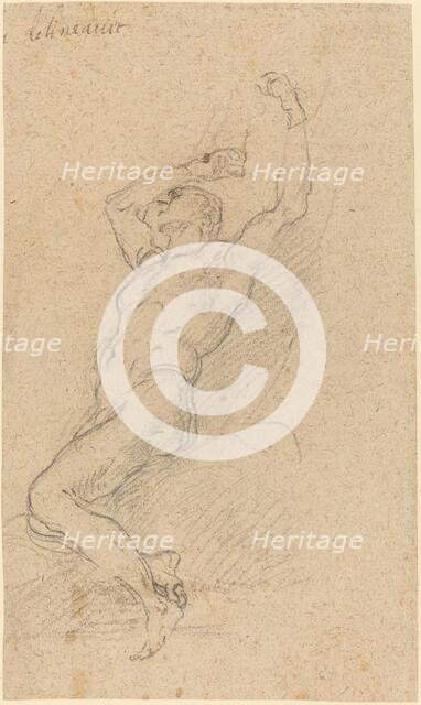 A Nude Man Chained to a Rock. Creator: Francesco Solimena.