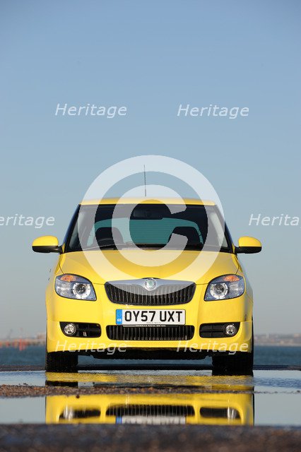 SKODA Fabia 2007. Artist: Simon Clay.