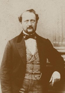 Portrait of the composer Theodore Eisfeld (1816-1882). Creator: Photo studio W. Klauser.