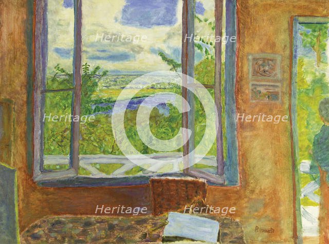Open Window towards the Seine (Vernon), 1911-1912.