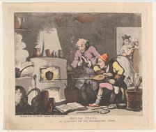 Hocus Pocus, or Searching for the Philosopher's Stone, March 12, 1800., March 12, 1800. Creator: Thomas Rowlandson.