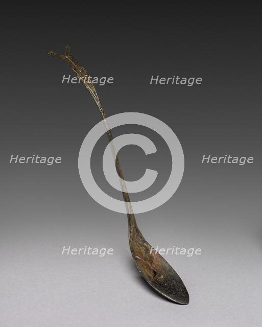 Spoon with Fish-Tail Design, 918-1392. Creator: Unknown.