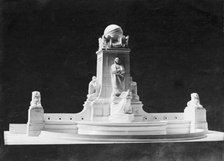Columbus Memorial - Construction, 1912. Creator: Harris & Ewing.