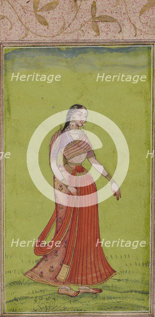 A lady, c1675. Artist: Unknown.