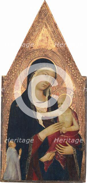 Madonna and Child with Donor, 1325/1330. Creator: Lippo Memmi.