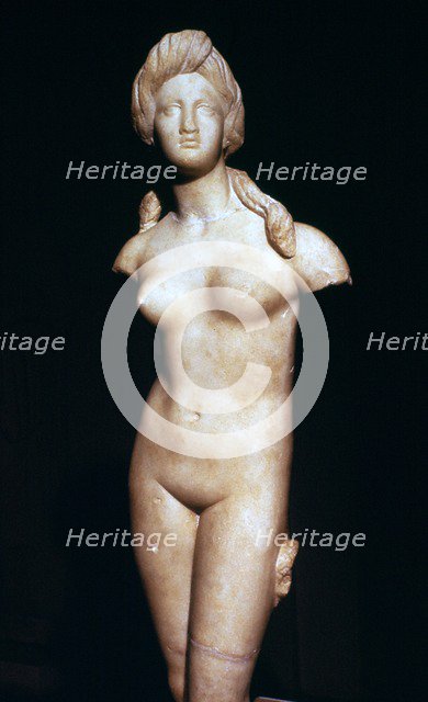 Statuette of Aphrodite from Soli, Cyprus, 1st century BC. Artist: Unknown
