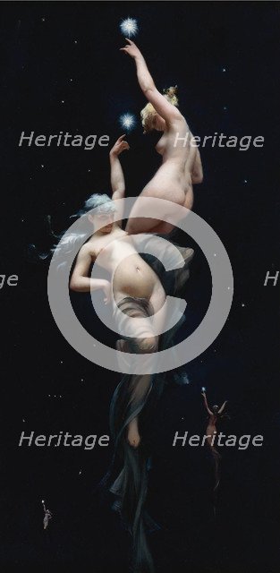 Moonlit Beauties. Artist: Faléro, Luis Ricardo (1851-1896)