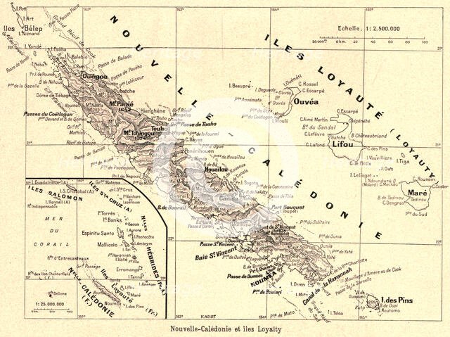 ''Nouvelle-Caledonie et iles Loyalty; Les Terres Du Pacifique', 1914. Creator: Unknown.