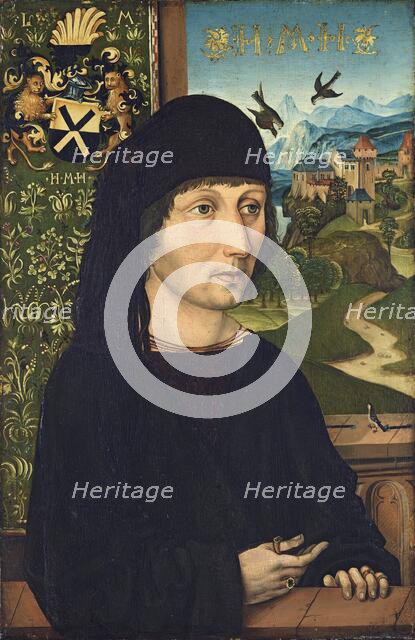 Portrait of Levinus Memminger, 1485. Creator: Michael Wolgemut.