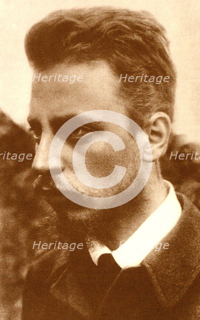 Portrait of the poet Rainer Maria Rilke  (1875-1926), 1900.